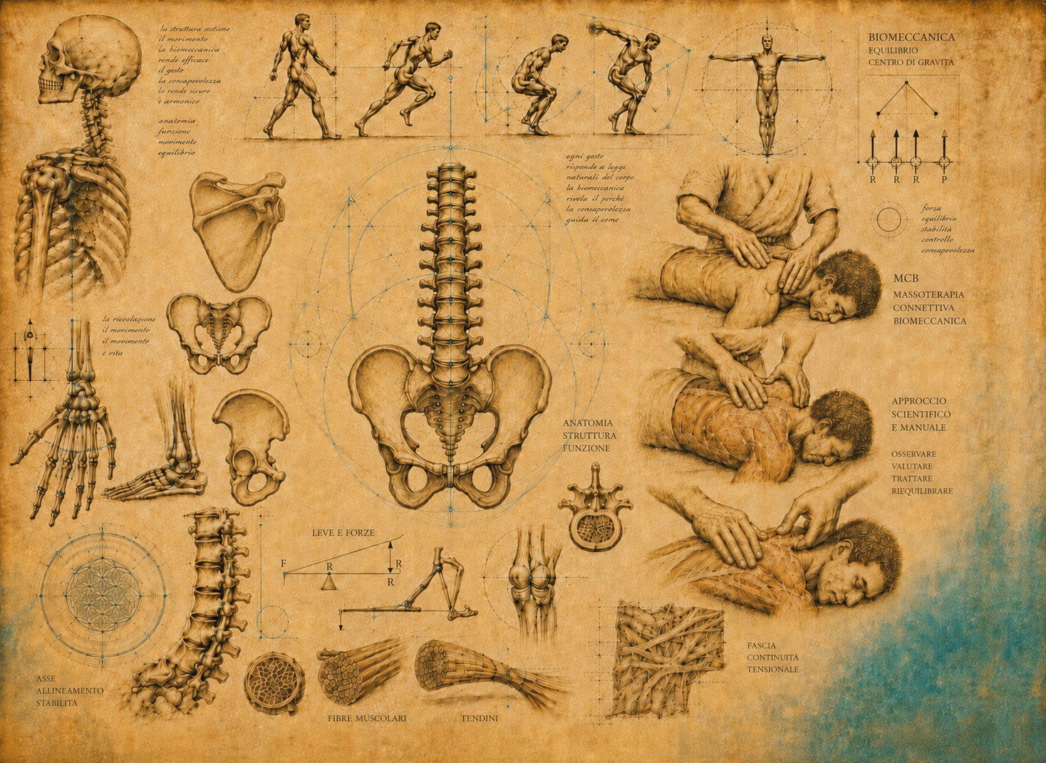 Approccio scientifico, anatomia e movimento